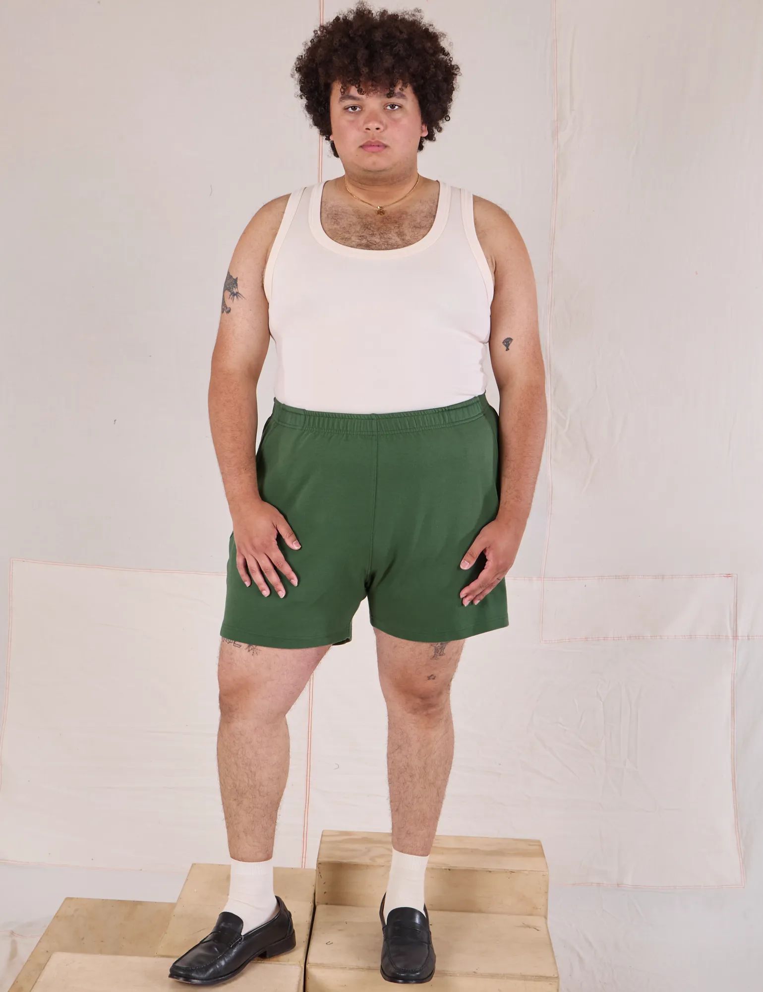 Easy Shorts - Dark Emerald Green sold by Big Bud Press product image thumbnail 3