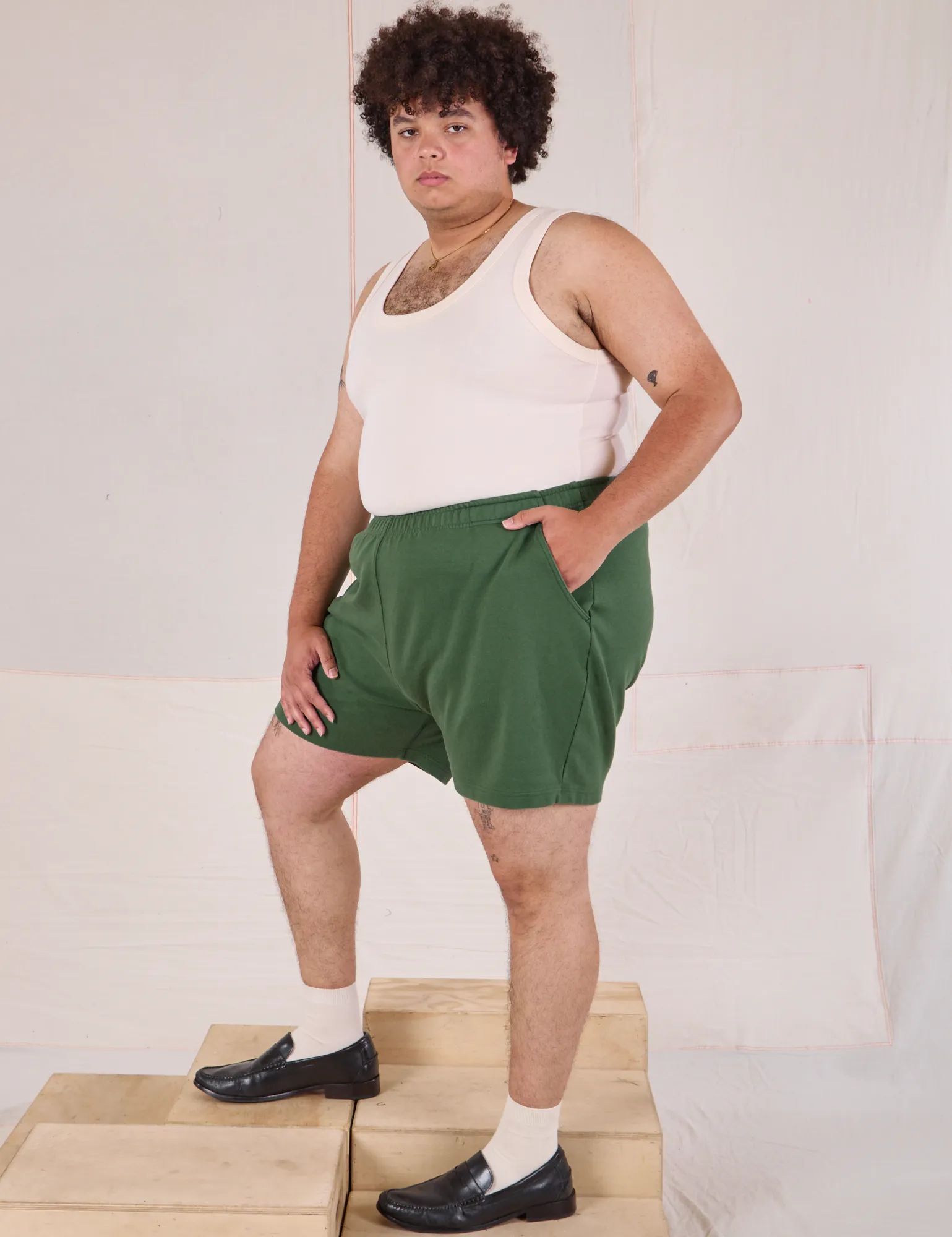 Easy Shorts - Dark Emerald Green sold by Big Bud Press product image thumbnail 5