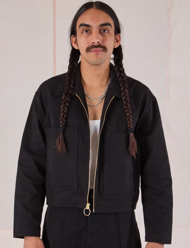Mechanic Jacket - Basic Black sold by Big Bud Press