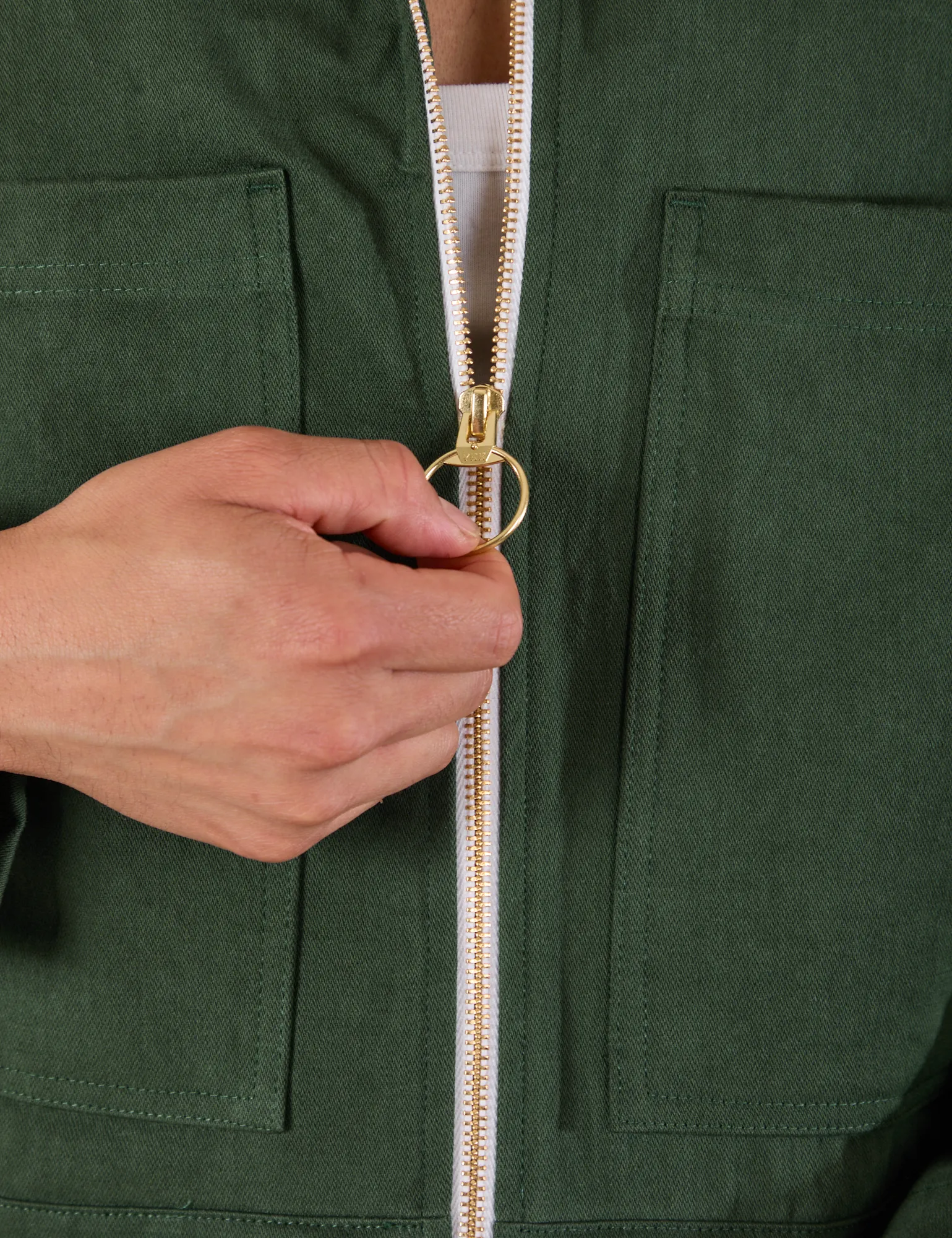 Mechanic Jacket - Swamp Green sold by Big Bud Press product image thumbnail 4