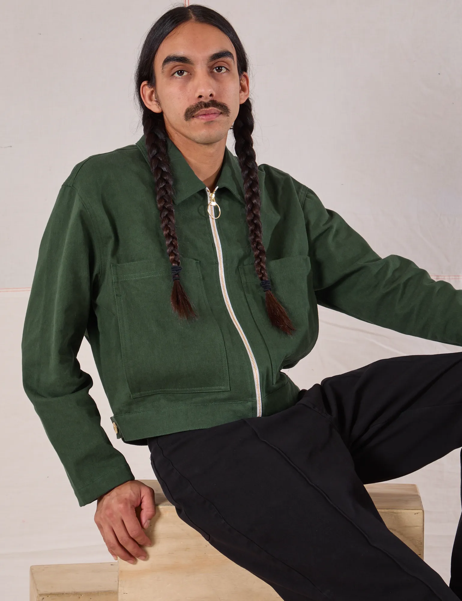 Mechanic Jacket - Swamp Green sold by Big Bud Press