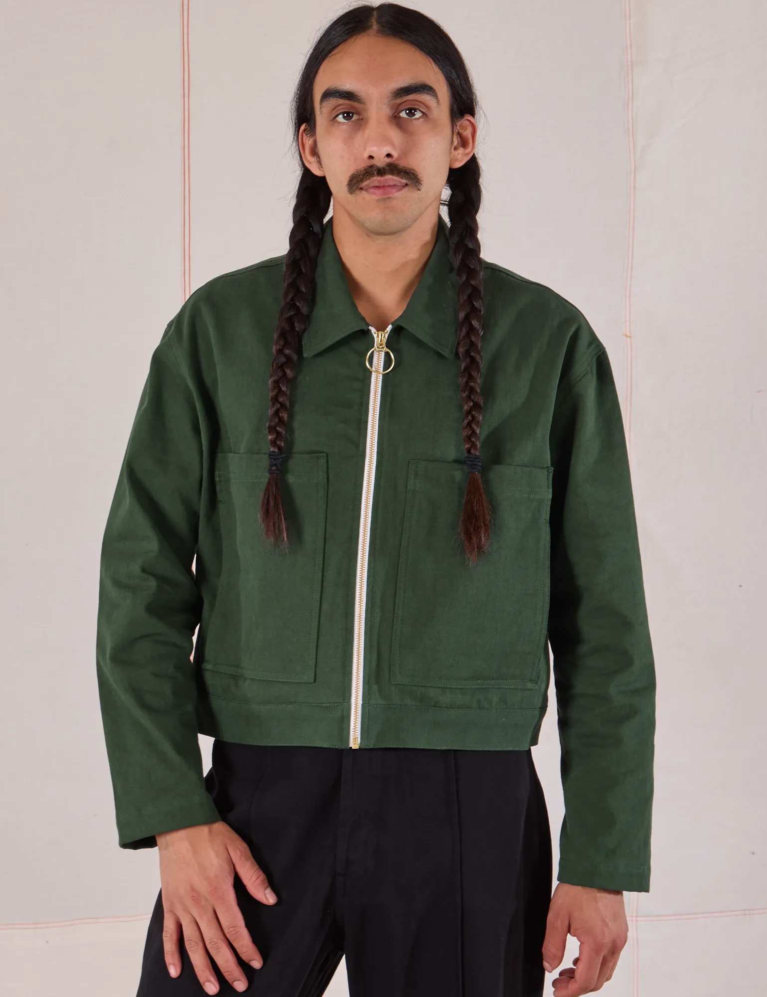 Mechanic Jacket - Swamp Green sold by Big Bud Press product image thumbnail 3