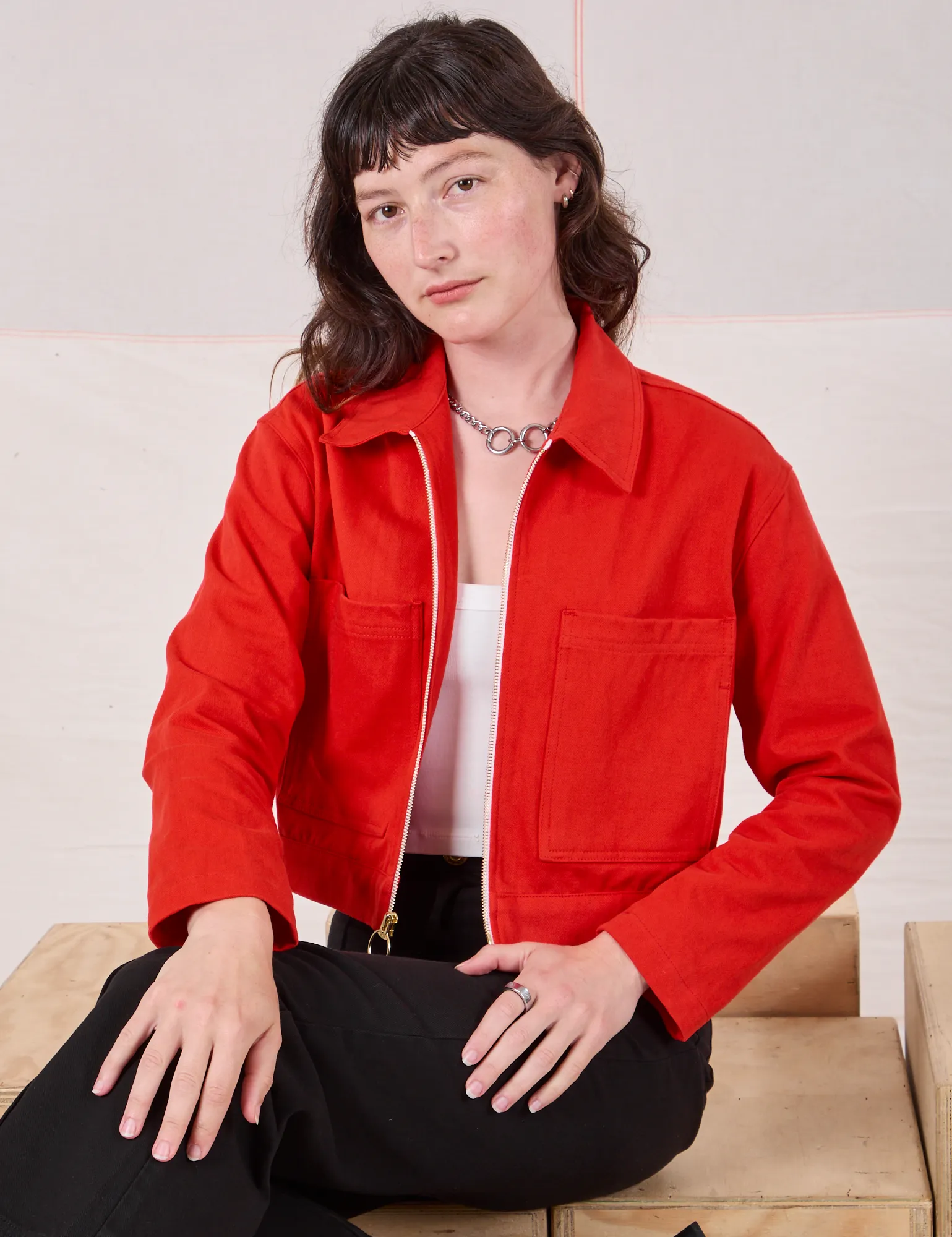 Mechanic Jacket - Mustang Red sold by Big Bud Press product image thumbnail 3