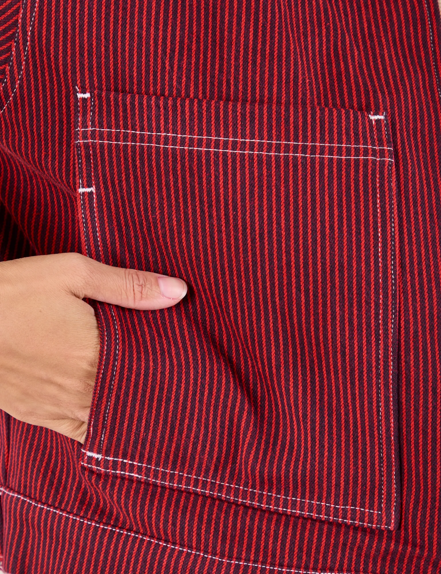 Railroad Mechanic Jacket - Mustang Red *FINAL SALE* sold by Big Bud Press product image thumbnail 4