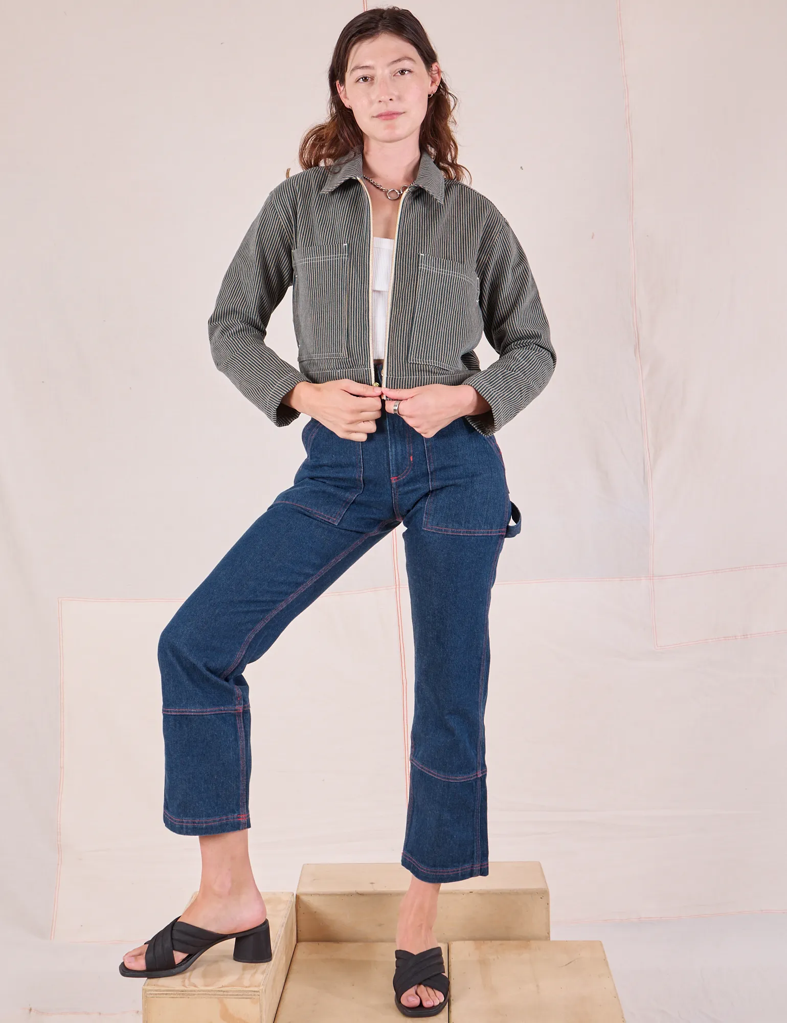 Railroad Mechanic Jacket - Vintage Tan *FINAL SALE* sold by Big Bud Press product image thumbnail 5