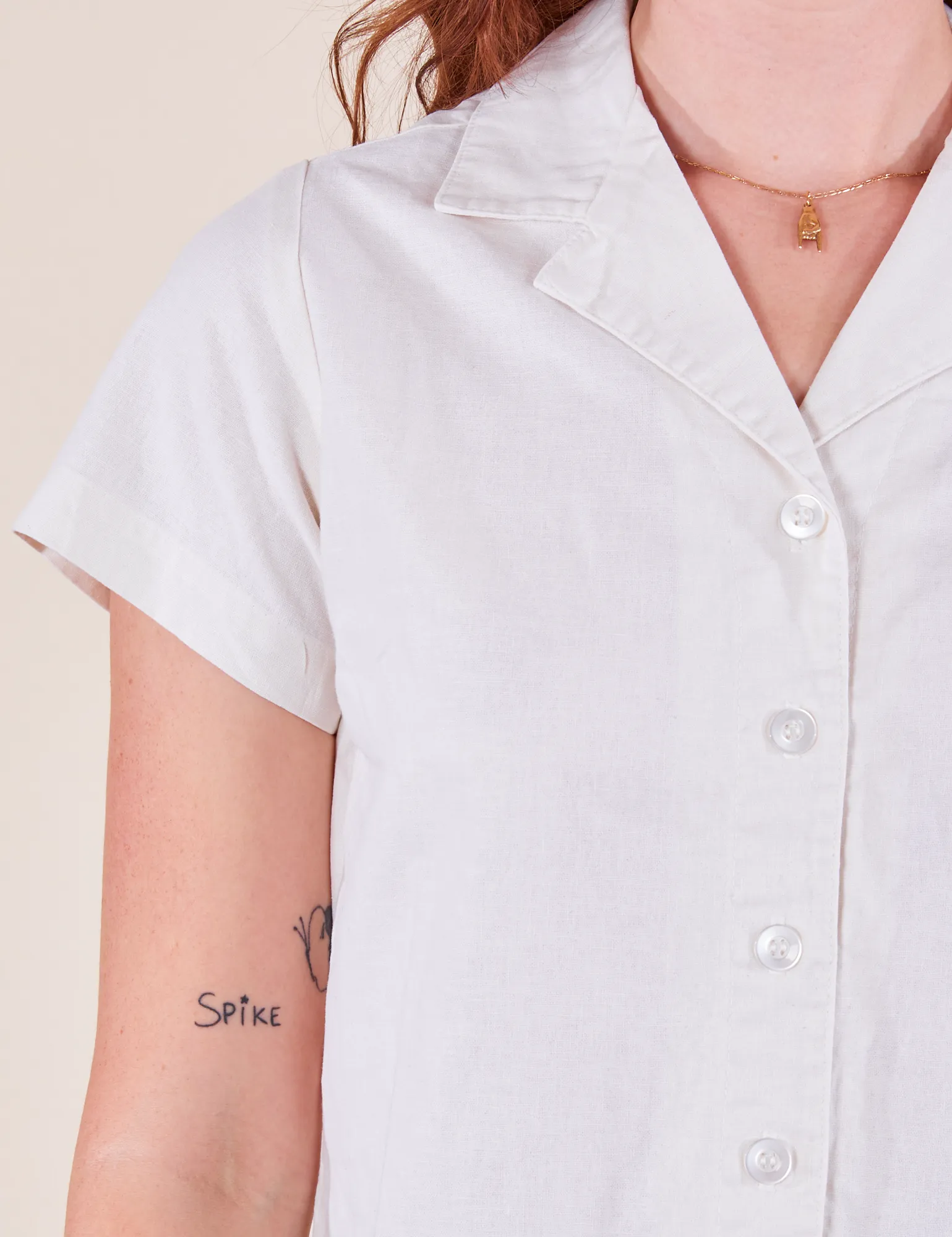 Pantry Button-Up - Vintage Tee White sold by Big Bud Press product image thumbnail 4