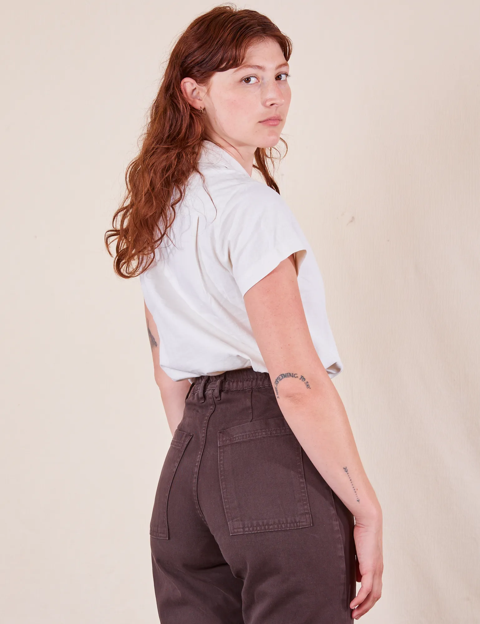 Pantry Button-Up - Vintage Tee White sold by Big Bud Press product image thumbnail 5