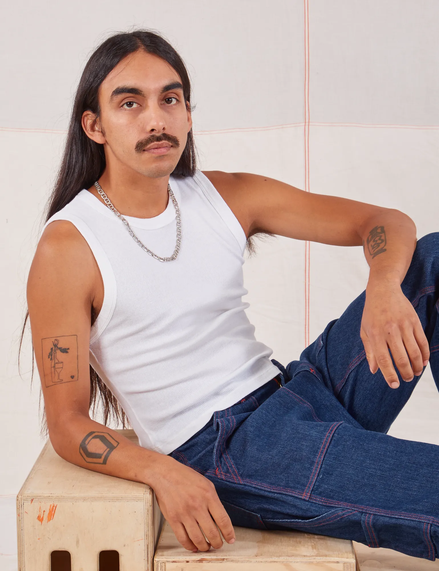 Muscle Tee - Vintage Tee White sold by Big Bud Press