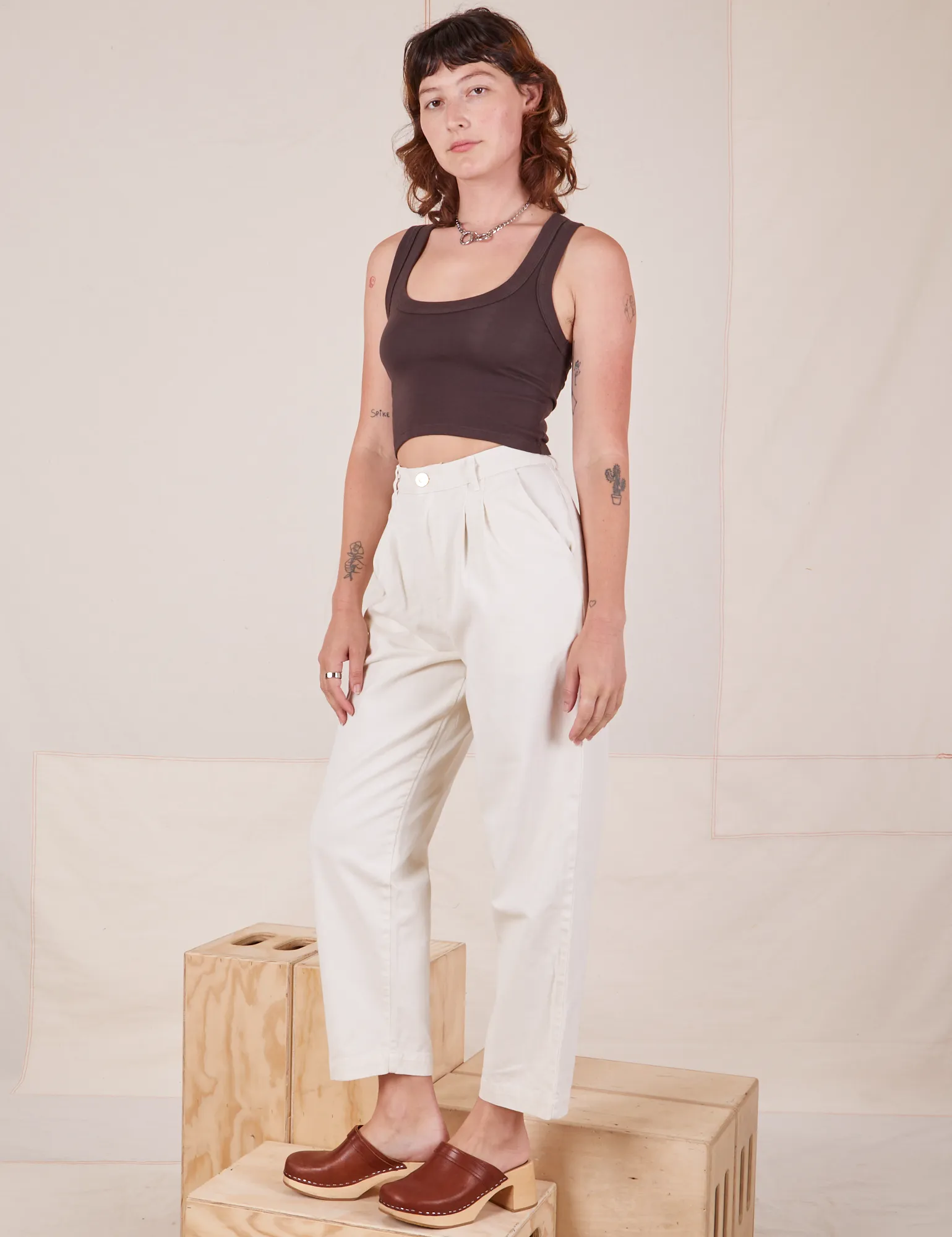 Heavyweight Trousers - Vintage Tee White sold by Big Bud Press product image thumbnail 5