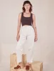 Heavyweight Trousers - Vintage Tee White sold by Big Bud Press