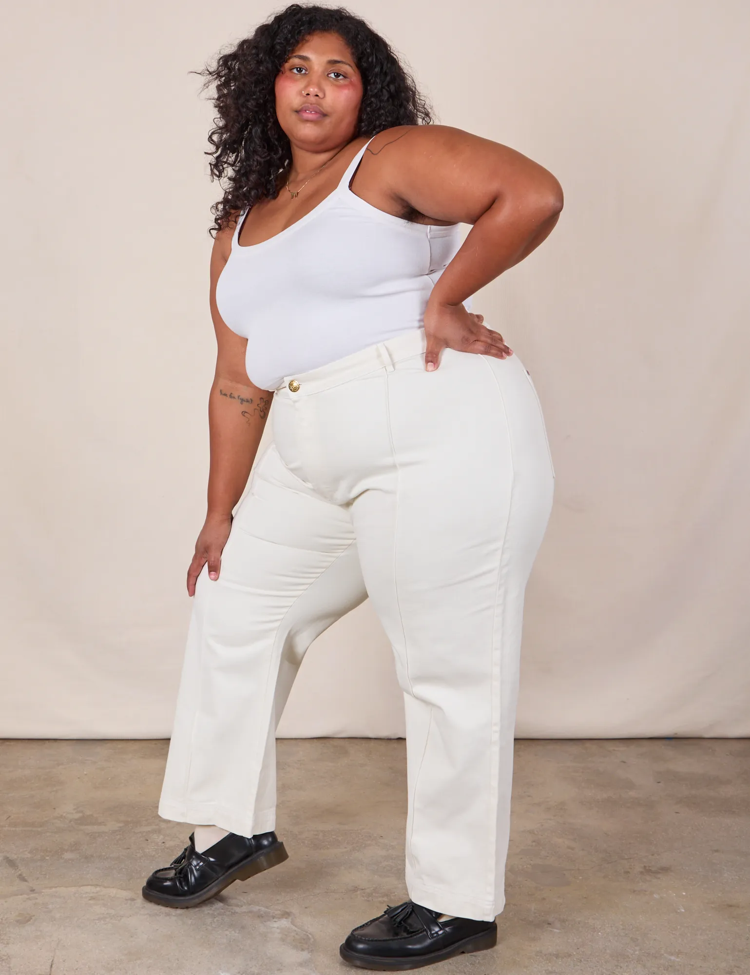 Western Pants - Vintage Tee White *FINAL SALE* sold by Big Bud Press product image thumbnail 5