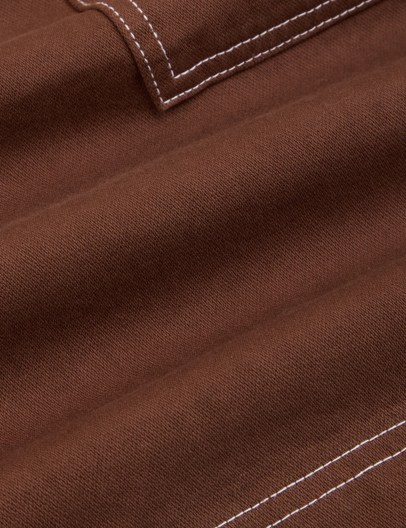 10oz Carpenter Shorts - Fudgesicle Brown sold by Big Bud Press product image thumbnail 2