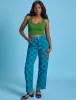 Checkerboard Work Pants - Blues sold by Big Bud Press