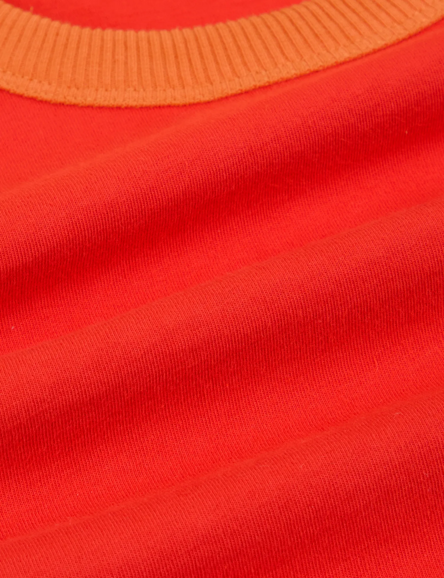 Colorblock Cropped Tank - Mustang Red sold by Big Bud Press product image thumbnail 2