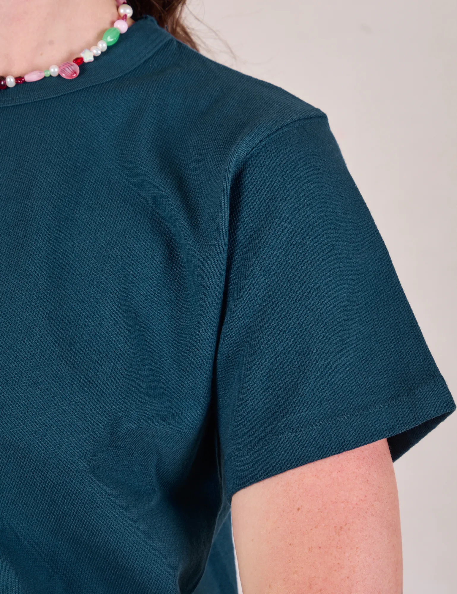 Cropped Burly Tee - Lagoon sold by Big Bud Press product image thumbnail 4