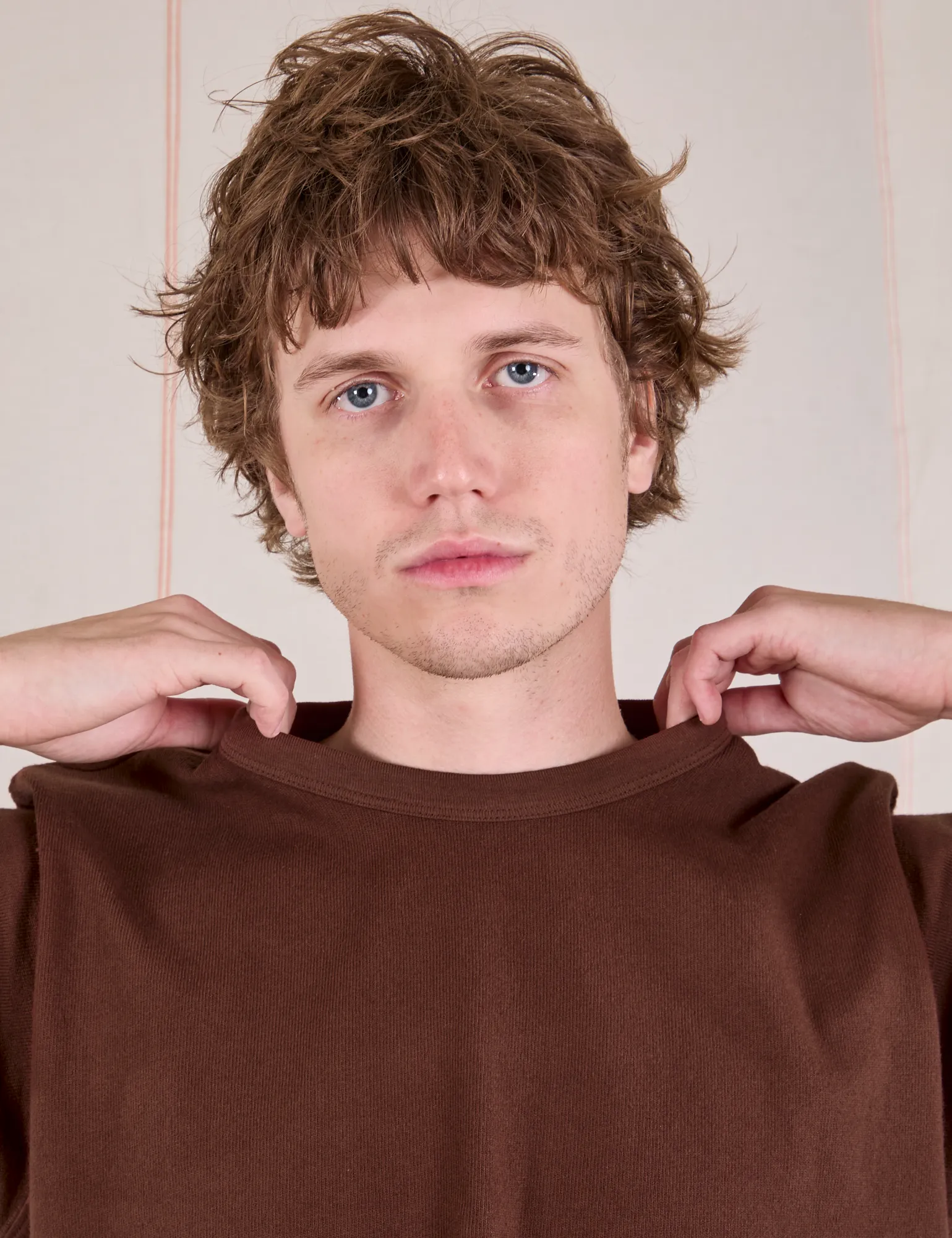 Cropped Burly Tee - Fudgesicle Brown sold by Big Bud Press product image thumbnail 4