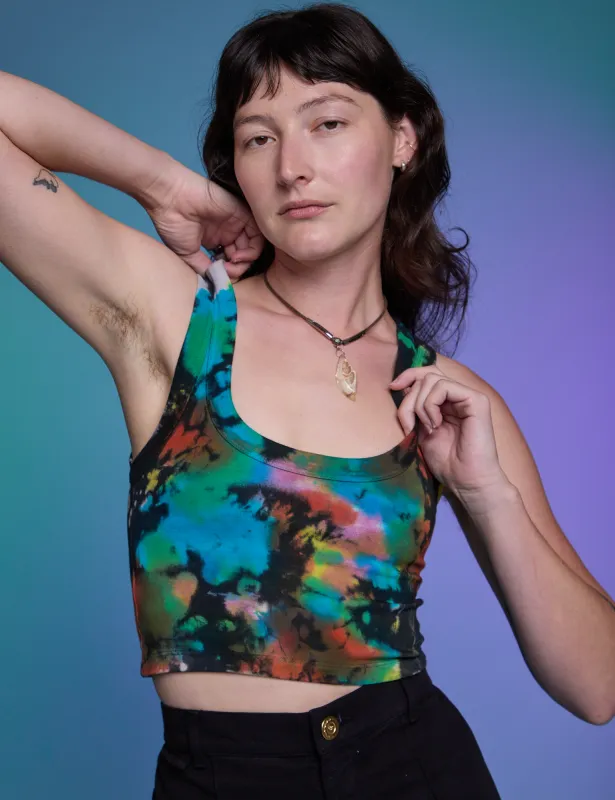 Rainbow Magic Waters Cropped Tank sold by Big Bud Press