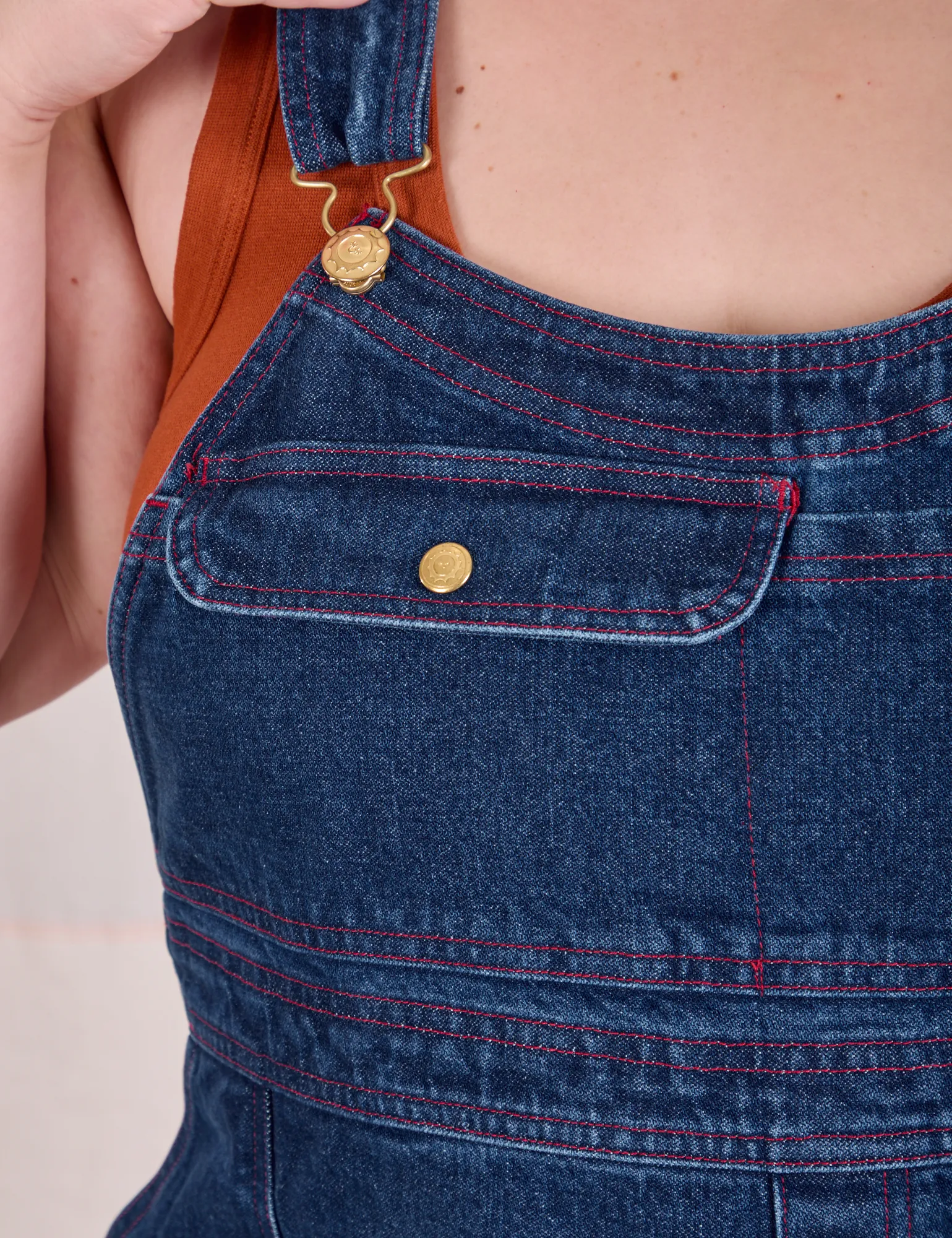 Carpenter Overalls - Dark Wash *FINAL SALE* sold by Big Bud Press product image thumbnail 4