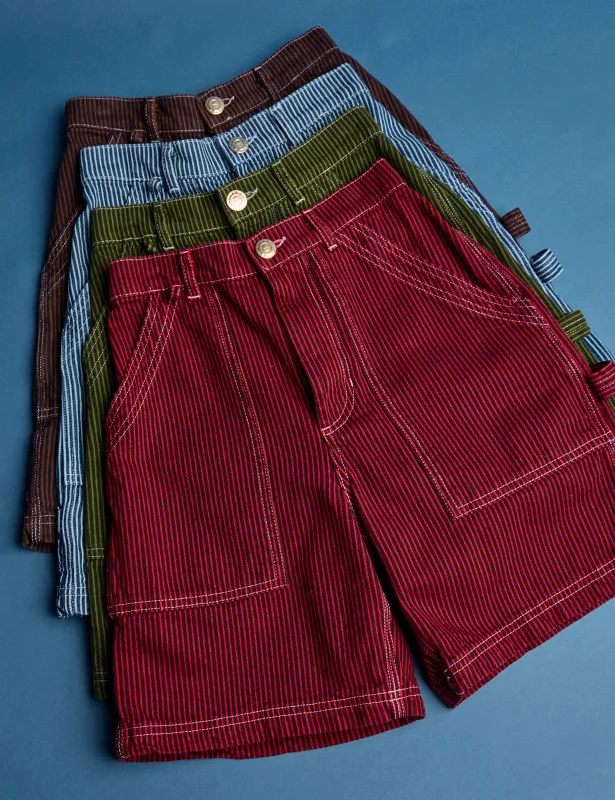 TRY-A-STYLE - Railroad Carpenter Shorts *FINAL SALE* sold by Big Bud Press
