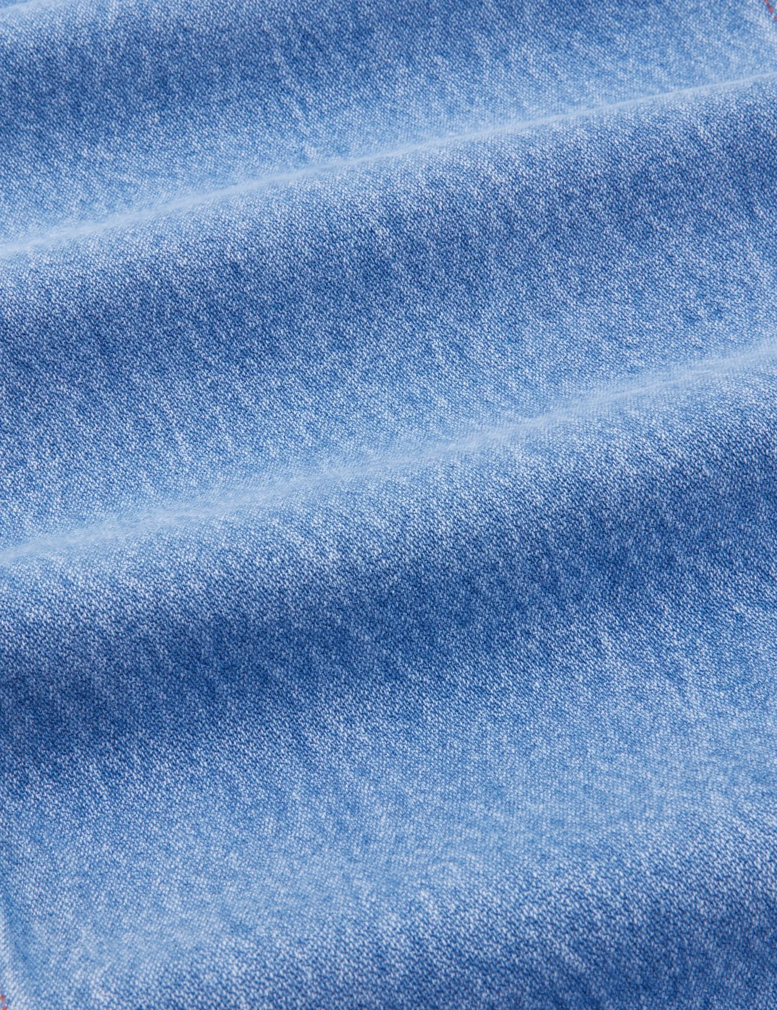 Indigo Denim Original Overalls - Light Wash sold by Big Bud Press product image thumbnail 2