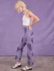 Paintstamped Work Pants - Grape sold by Big Bud Press