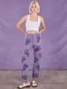 Paintstamped Work Pants - Grape sold by Big Bud Press