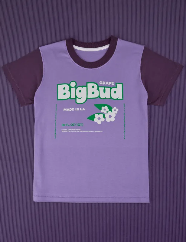 Vintage Tee - Grape Soda *FINAL SALE* sold by Big Bud Press