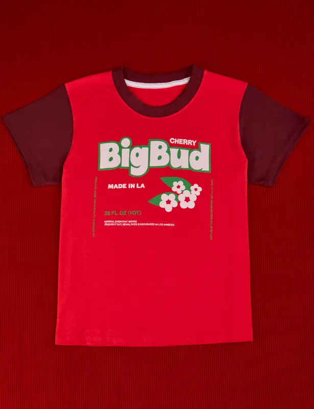 Vintage Tee - Cherry Soda *FINAL SALE* sold by Big Bud Press