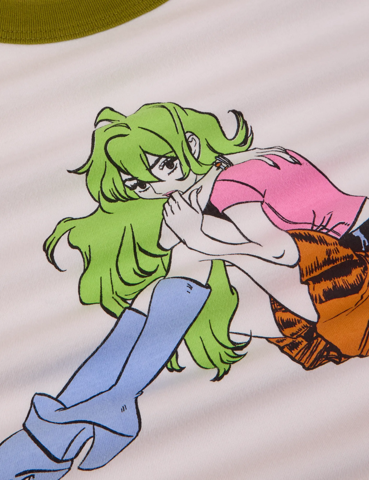 Olive Lottie Tee *FINAL SALE* sold by Big Bud Press product image thumbnail 2