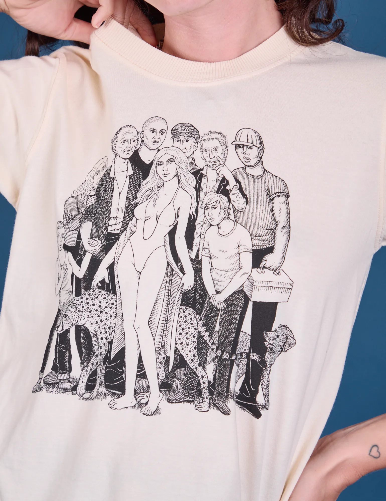 Vintage Tee - Group Show *FINAL SALE* sold by Big Bud Press product image thumbnail 4