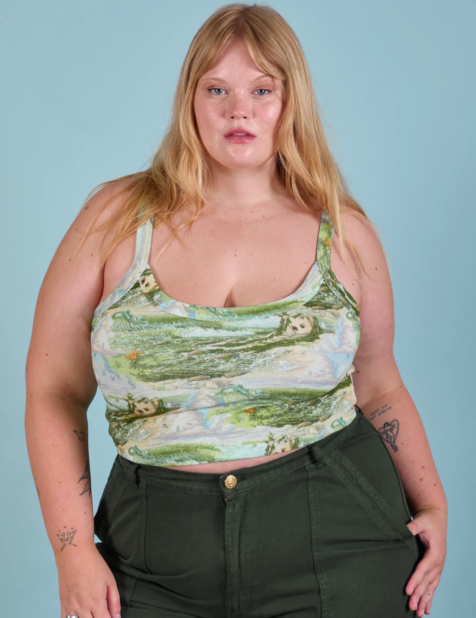 Ocean and Sky - Cami *FINAL SALE* sold by Big Bud Press