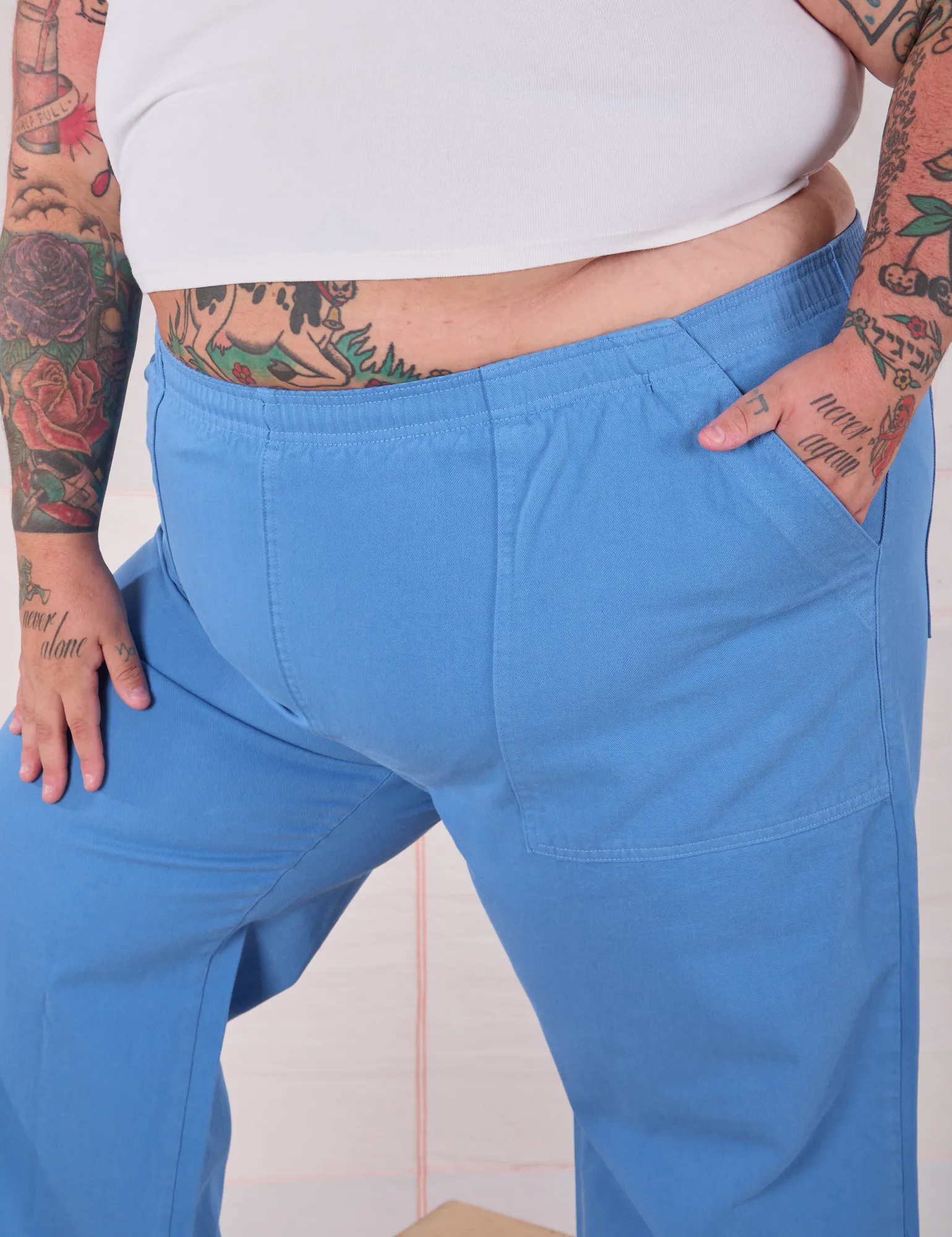 Action Pants - Greek Blue sold by Big Bud Press product image thumbnail 4