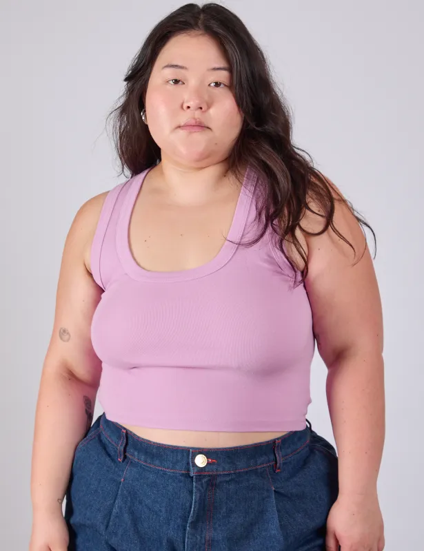 Cropped Tank Top - Lilac sold by Big Bud Press
