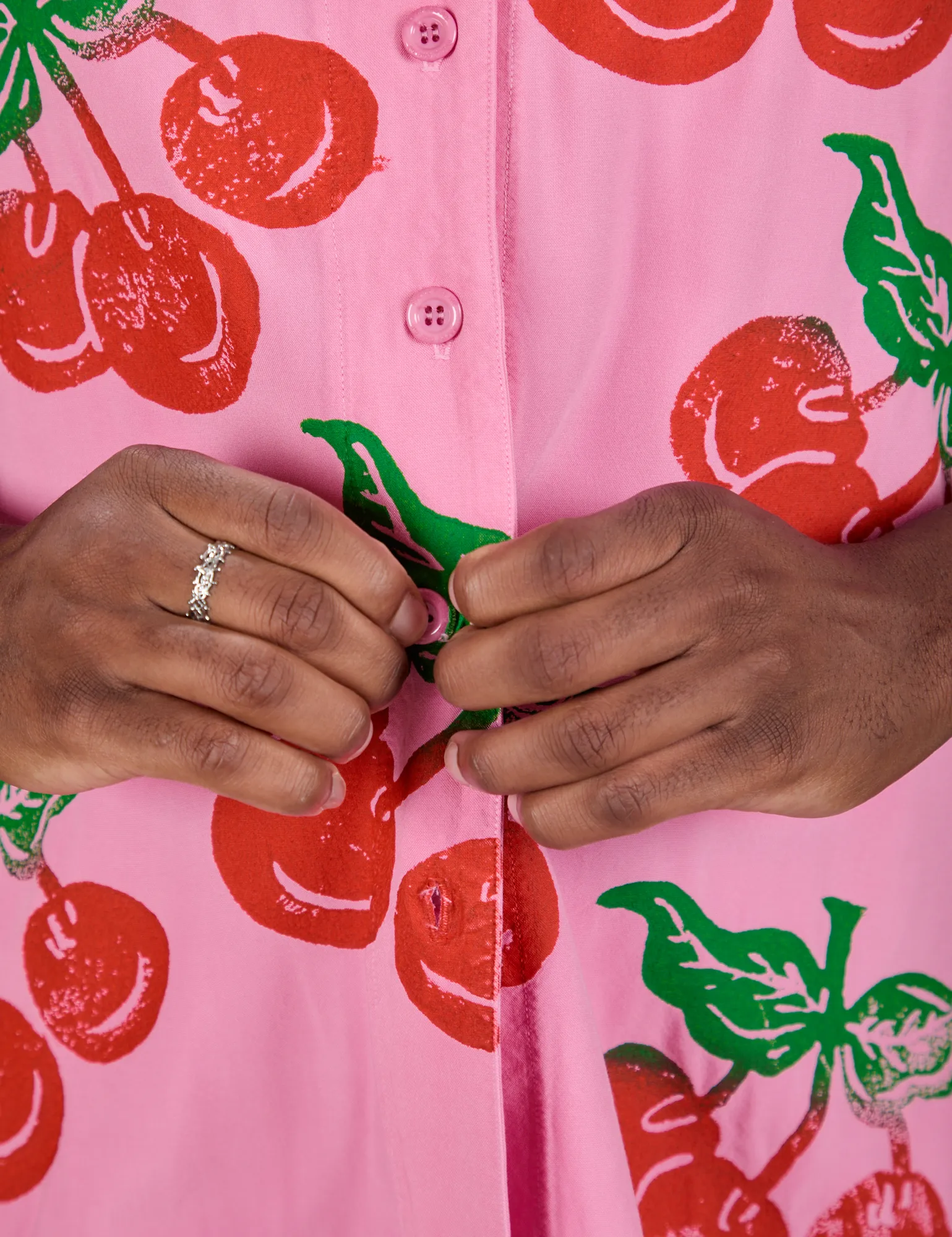 Cherry Pantry Button-Up *FINAL SALE* sold by Big Bud Press product image thumbnail 5