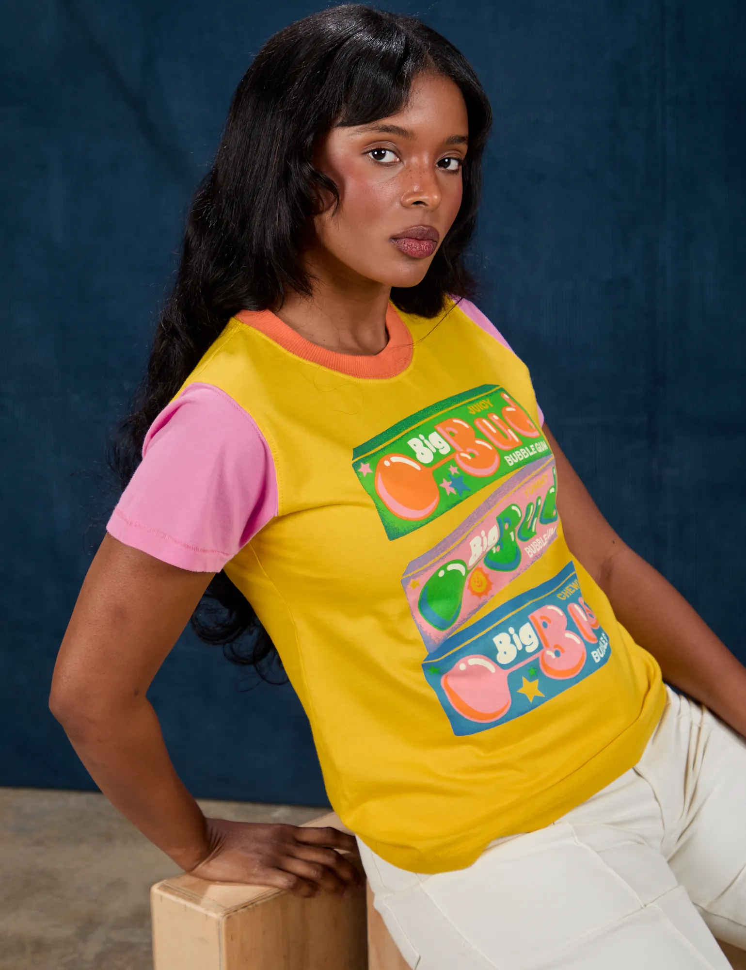 Vintage Tee - Bubblegum *FINAL SALE* sold by Big Bud Press product image thumbnail 5