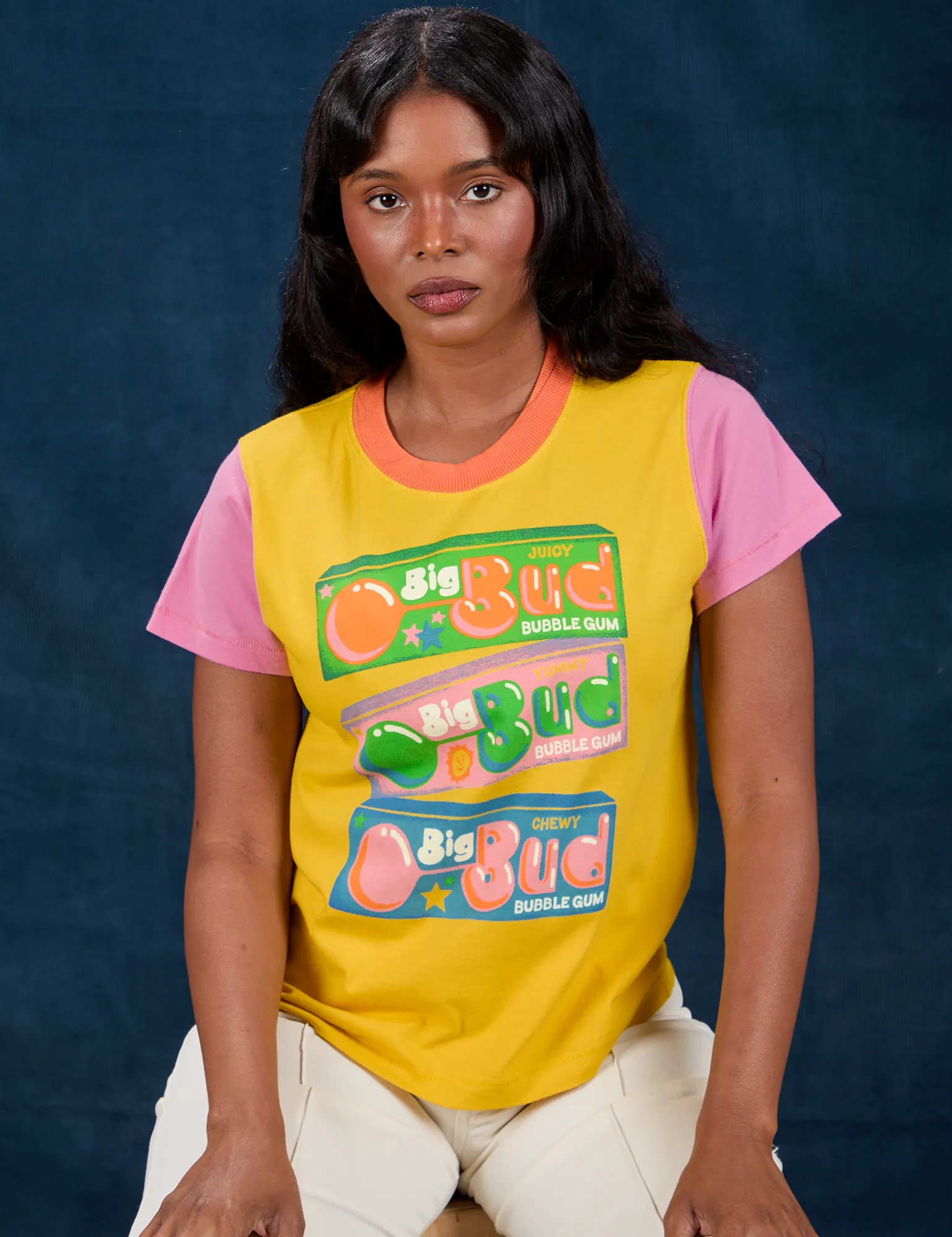 Vintage Tee - Bubblegum *FINAL SALE* sold by Big Bud Press product image thumbnail 3