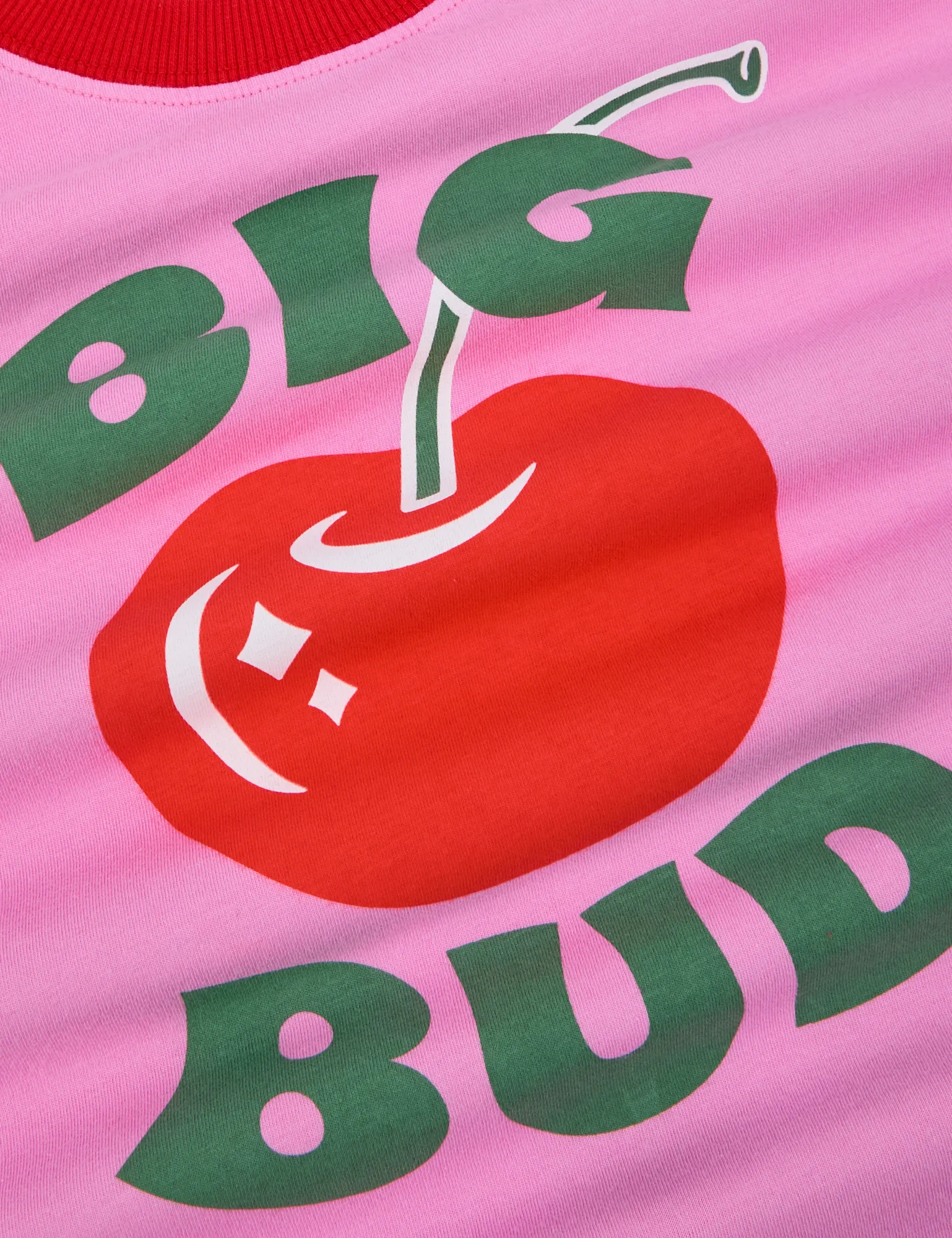 Vintage Tee - Big Red Cherry *FINAL SALE* sold by Big Bud Press product image thumbnail 2