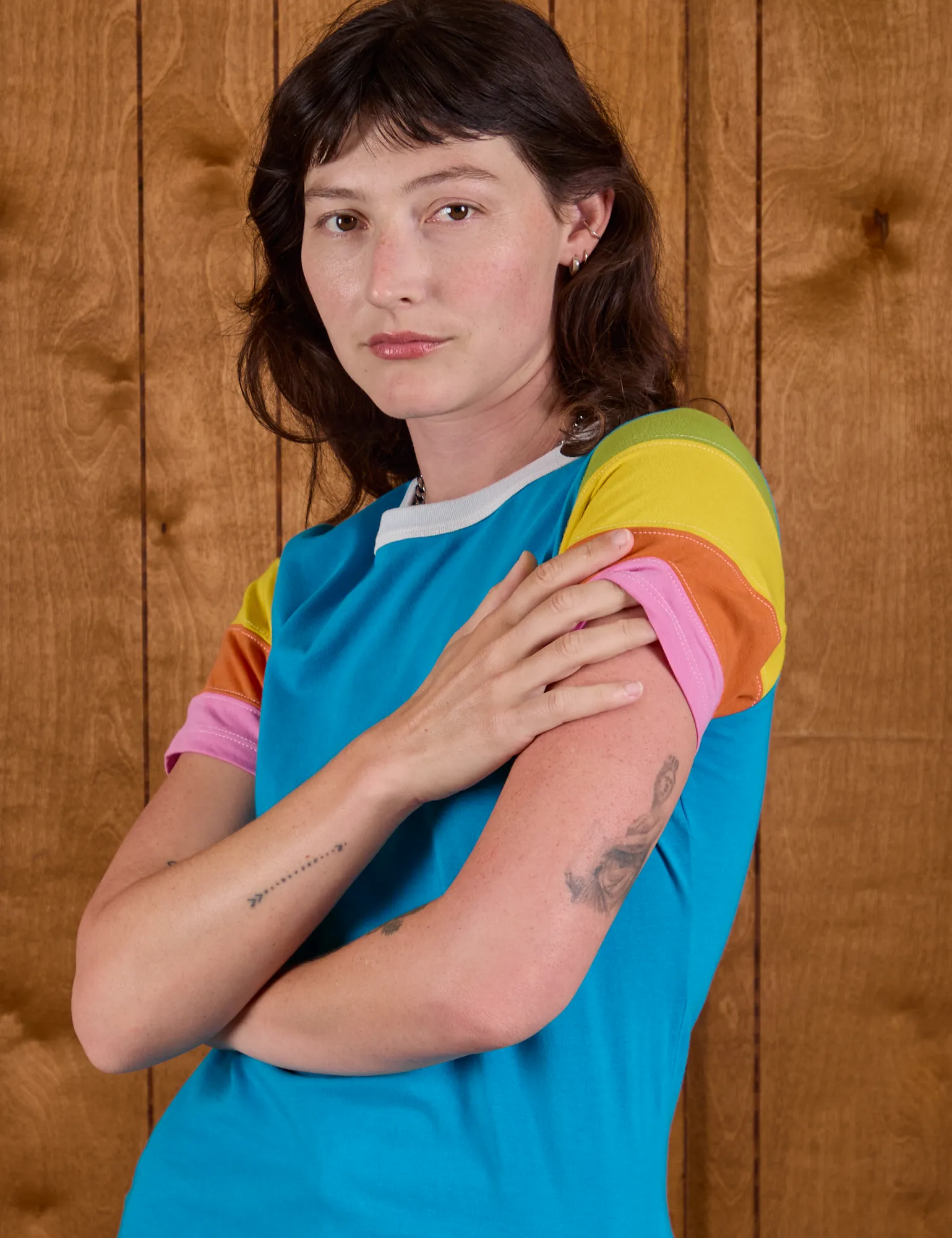 Calypso Tee - Rainbow sold by Big Bud Press product image thumbnail 5