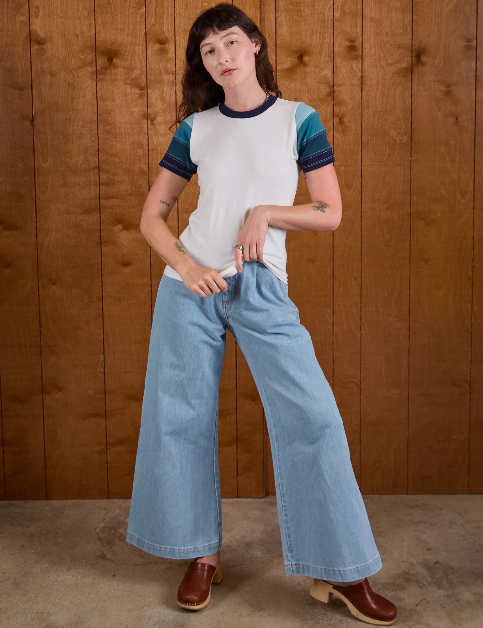 Calypso Tee - Ocean *FINAL SALE* sold by Big Bud Press product image thumbnail 5