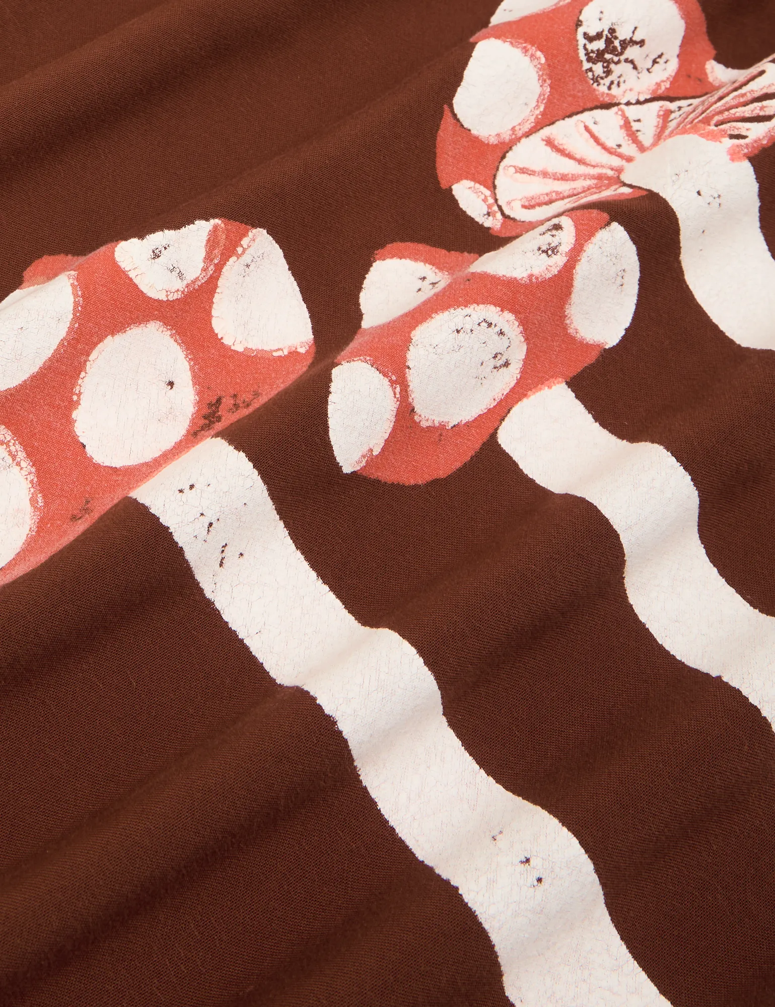 Paintstamped Pantry Button-Up - Mushroom *FINAL SALE* sold by Big Bud Press product image thumbnail 2