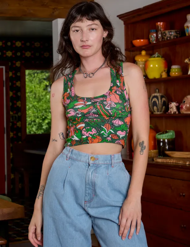 Cropped Tank Top - Kitchen Collection sold by Big Bud Press