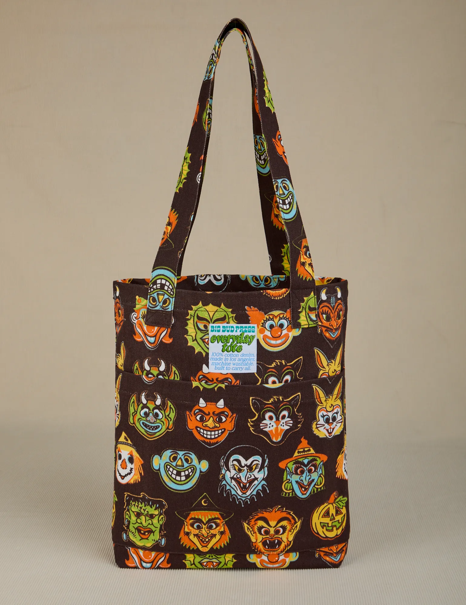 Halloween Masks Printed Bags *FINAL SALE* sold by Big Bud Press product image thumbnail 4
