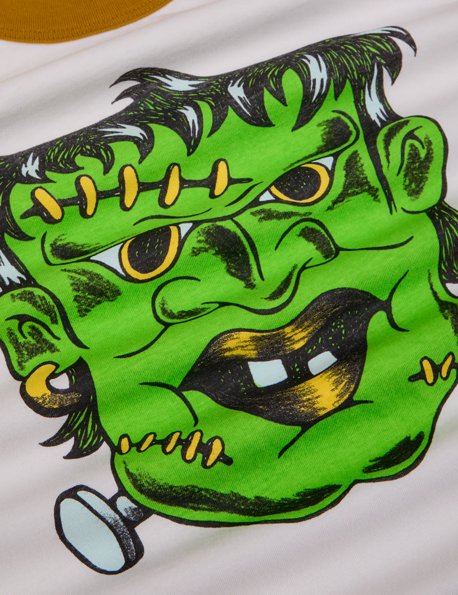 Raglan Tee - Frankenstein *FINAL SALE* sold by Big Bud Press product image thumbnail 2