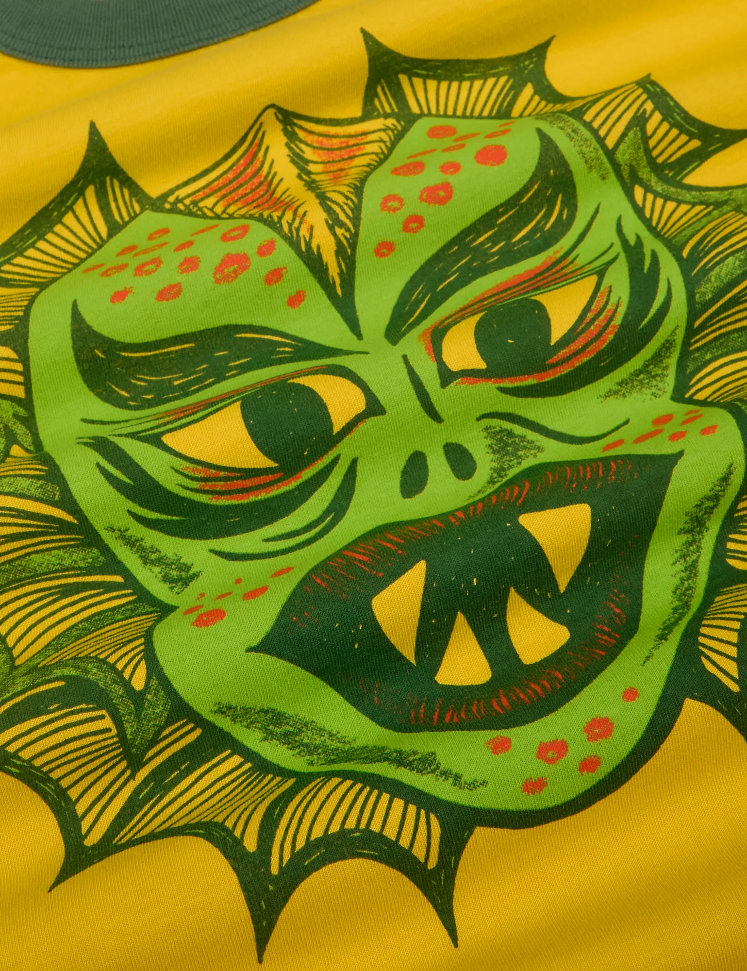 Raglan Tee - Creature *FINAL SALE* sold by Big Bud Press product image thumbnail 2