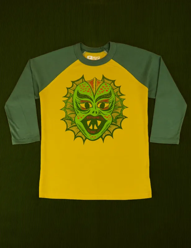 Raglan Tee - Creature *FINAL SALE* sold by Big Bud Press