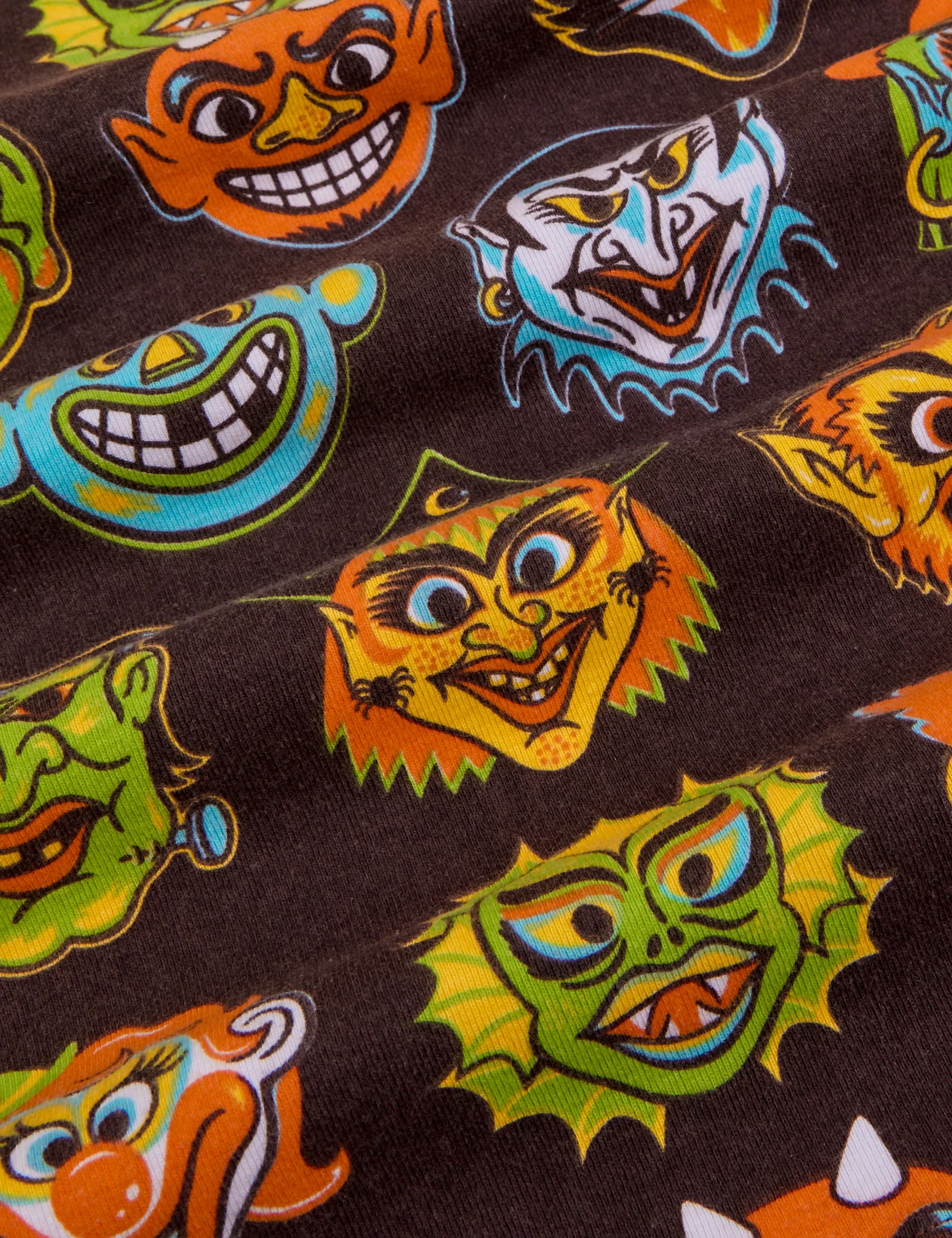 Cropped Tank Top - Halloween Masks *FINAL SALE* sold by Big Bud Press product image thumbnail 2