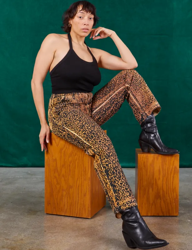 Leopard Work Pants *FINAL SALE* sold by Big Bud Press