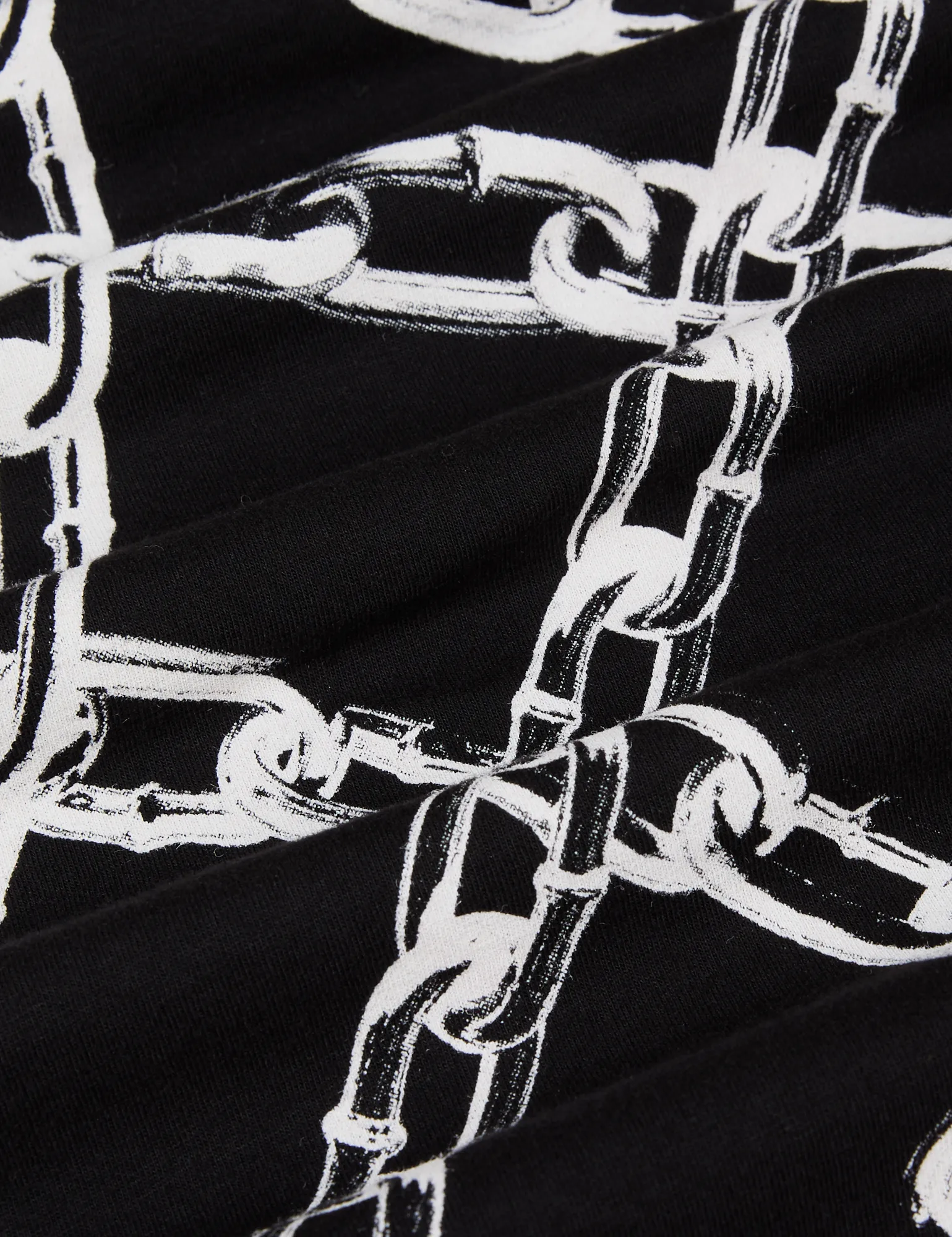 Chain Link Vintage Tee - Basic Black sold by Big Bud Press product image thumbnail 2