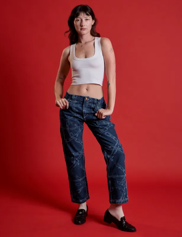 Mid-Rise Carpenter Jeans - Chain Link sold by Big Bud Press