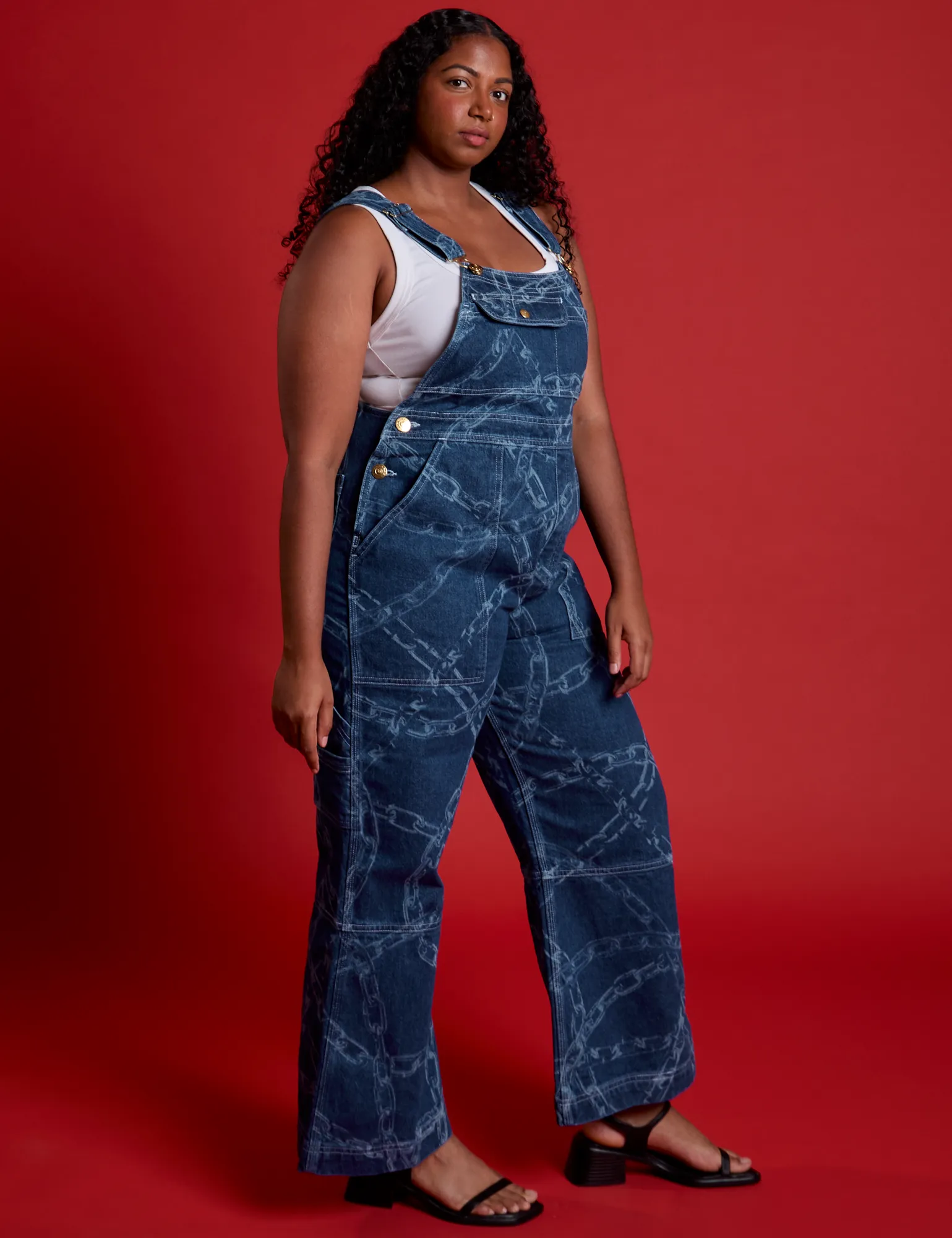 Carpenter Overalls - Chain Link *FINAL SALE* sold by Big Bud Press product image thumbnail 5